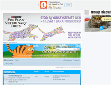 Tablet Screenshot of kattforum.se